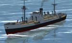 FSX Pilotable WWII Armed Merchant Cruiser with Added Features